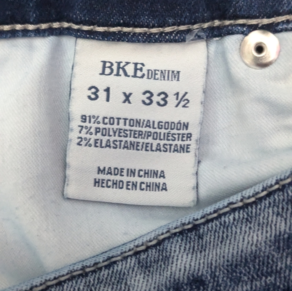 Buckle BKE Gabby Curvy High Rise Bootcut Jeans Sz 31 Fits Sz 14 Style ABK1636 - Picture 6 of 7